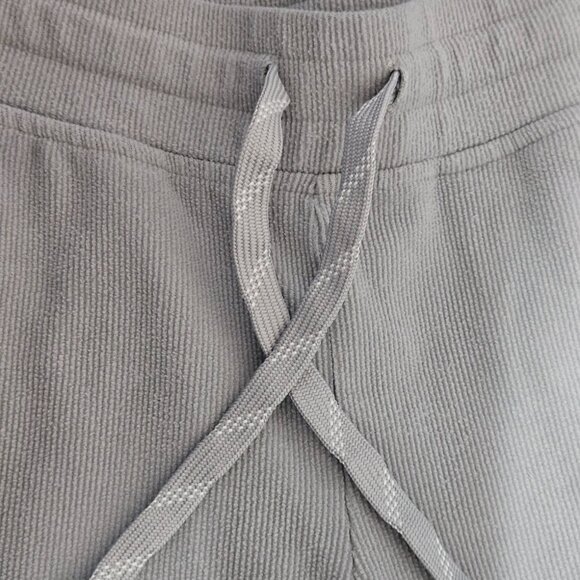 Marc New York Ribbed Drawstring Gray Joggers - Picture 4 of 9